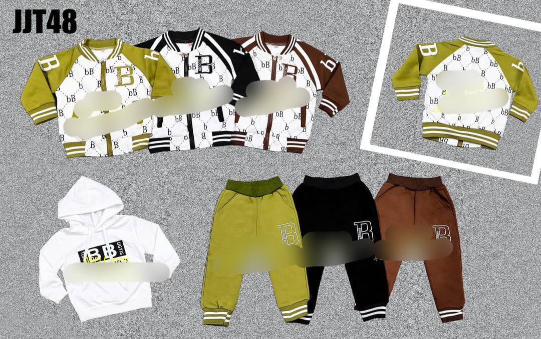 BURBERRY LUXE 3 PCS KIDS JOGGERS
( 3 sets )