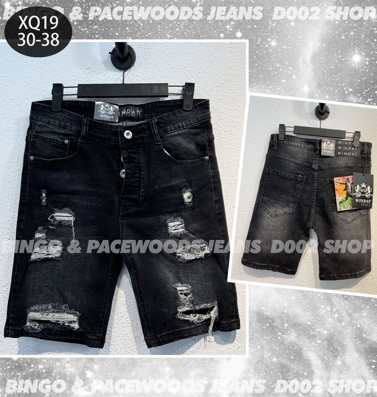 MEN JEAN SHORT #XQ19
( 5 pcs )
