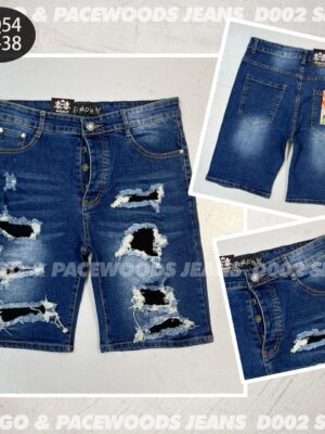 MEN JEAN SHORT ( deep blue ) #XQ54