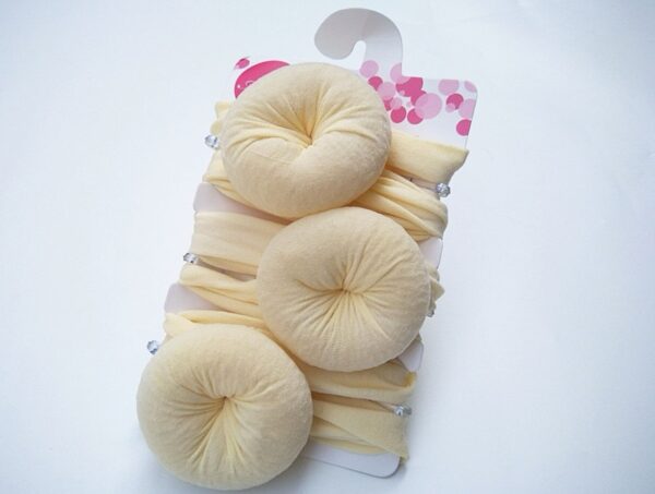3 IN 1 SET OF DOUGHNUT HAIRBANDS