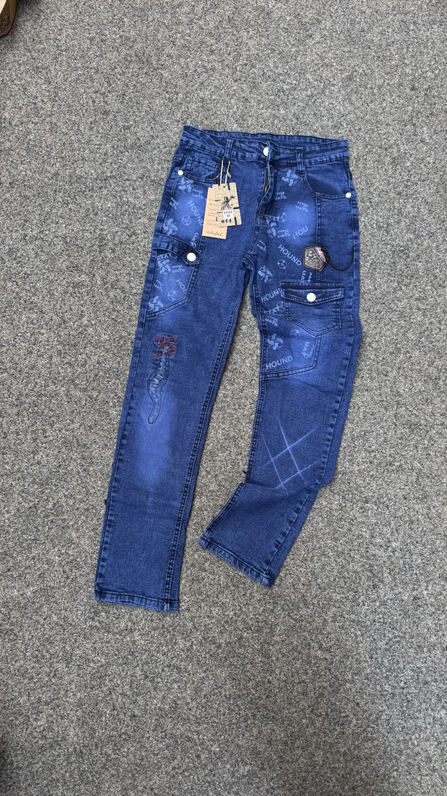 BOYS JEAN #2410 
( 6 pcs )