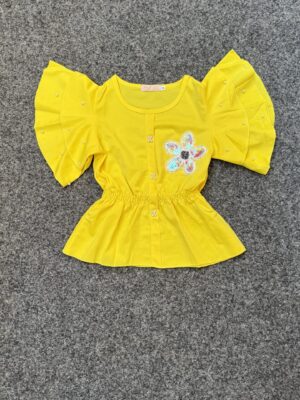 BEADED GIRLS TOP
 ( 4 pcs )