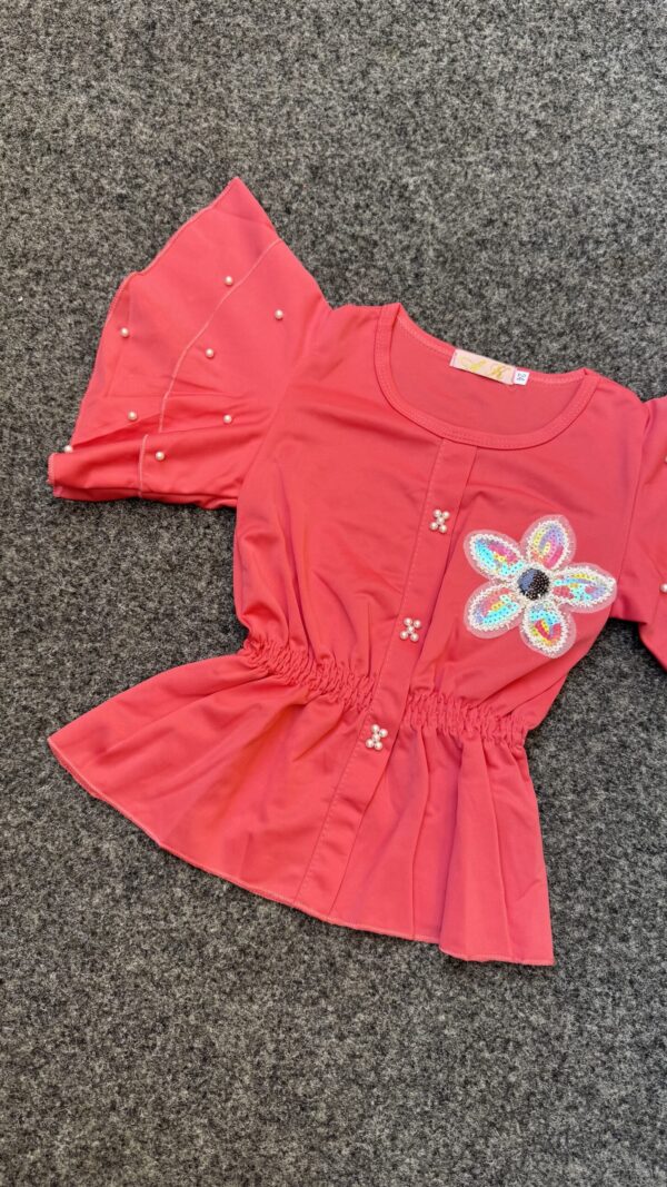BEADED GIRLS TOP
 ( 4 pcs )