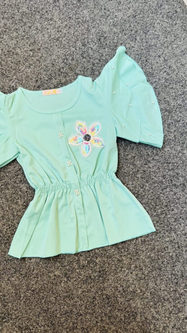 BEADED GIRLS TOP
 ( 4 pcs )