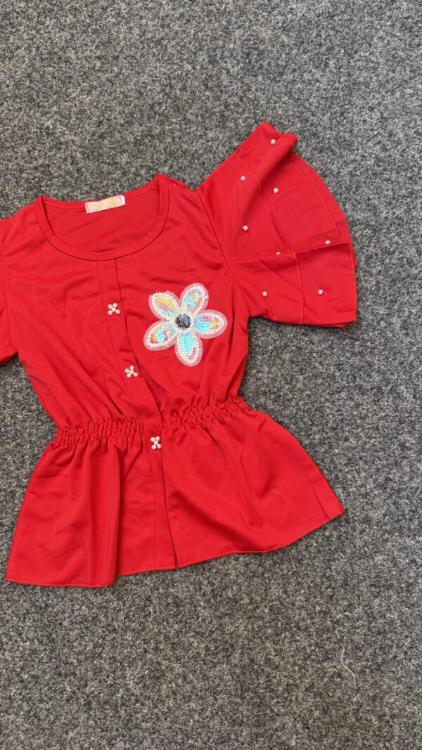 BEADED GIRLS TOP
 ( 4 pcs )