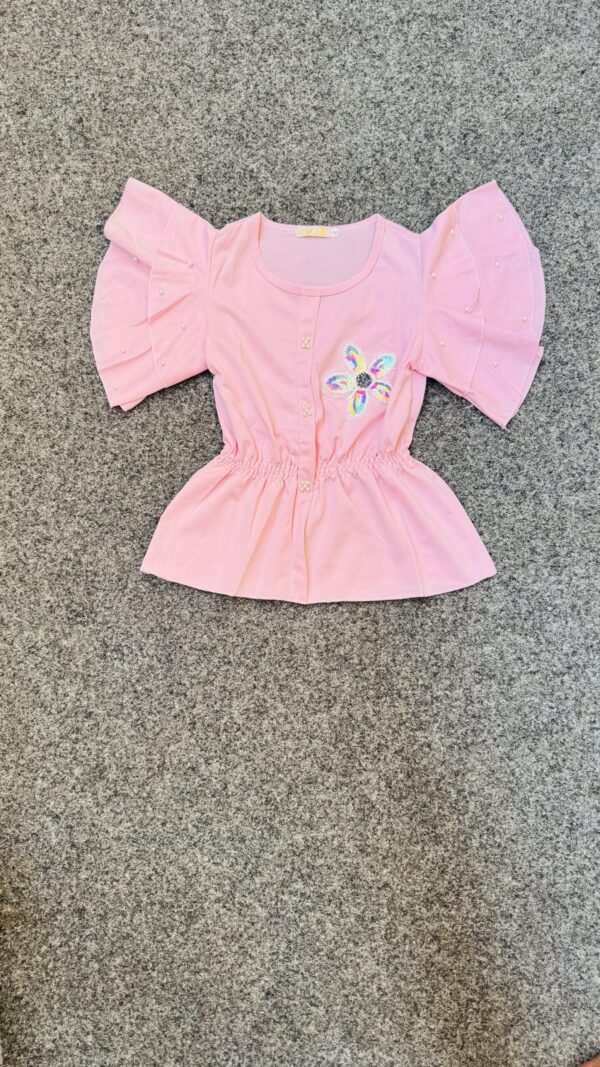 BEADED GIRLS TOP
 ( 4 pcs )