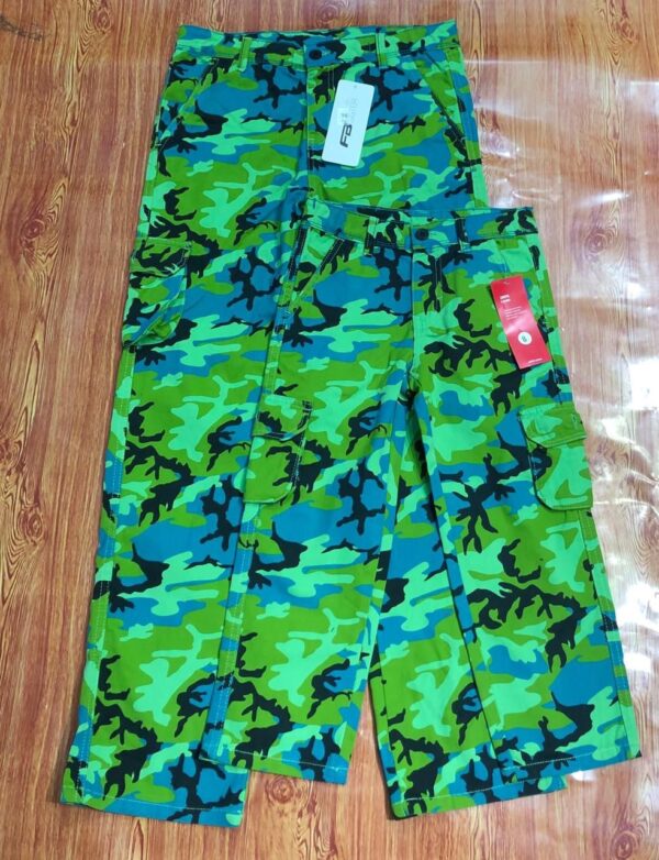 CAMO  6 POCKETS CARGO JEAN 
( 6 pcs )