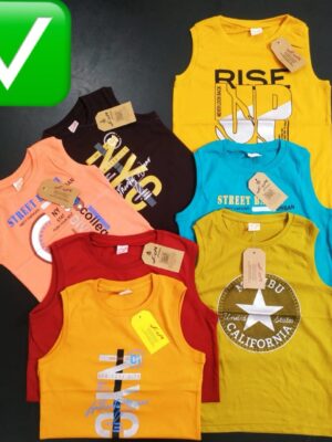 PREMIUM BOYS ARMLESS
 ( 10 pcs )