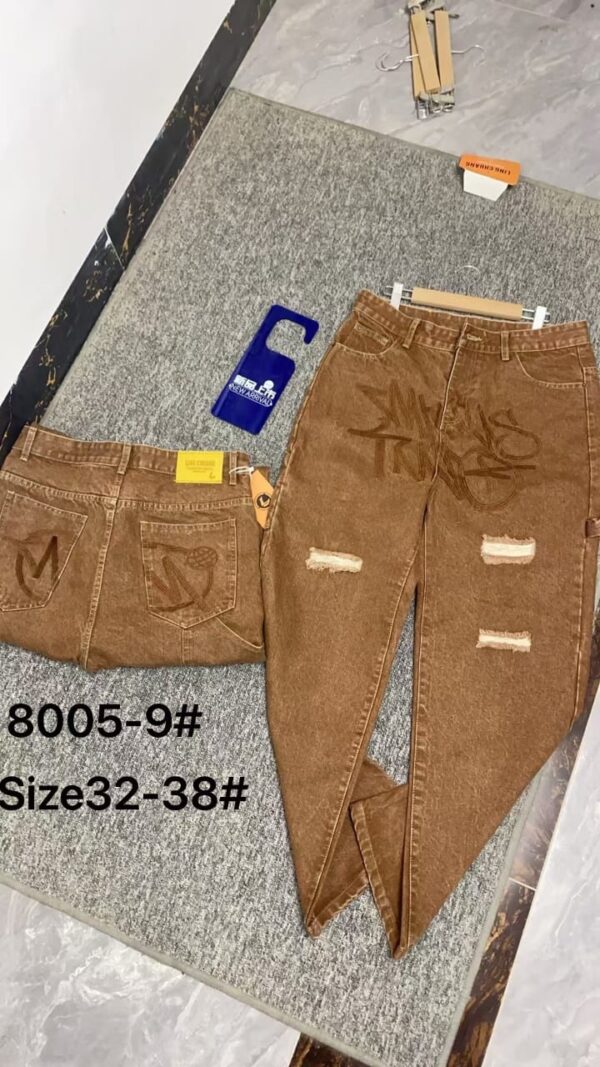 MEN BAGGY JEAN TROUSER
( 5 pcs ) mixed designs and sizes
