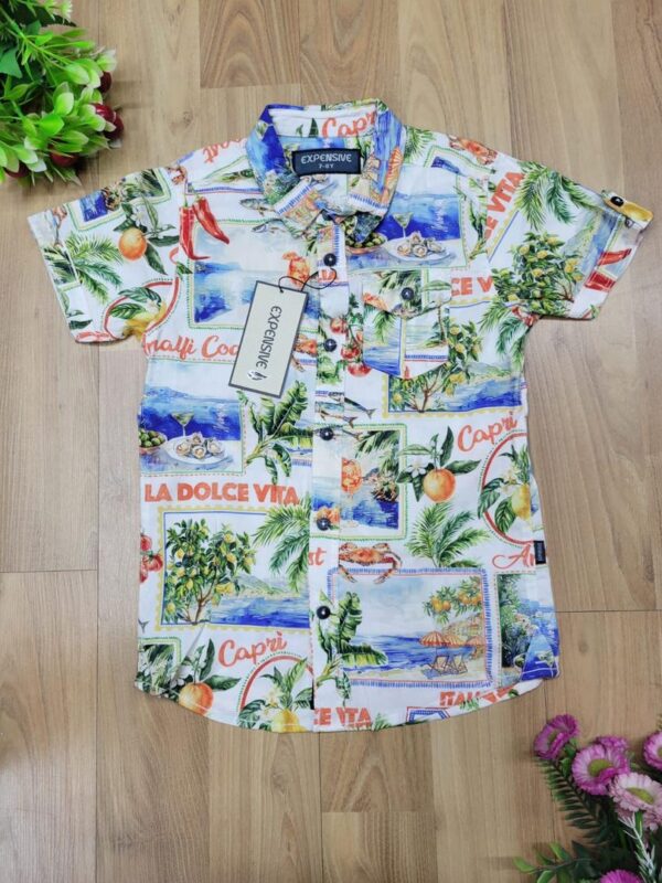 COTTON SHIRTS age 2 - 8
( mixed 12 pcs )