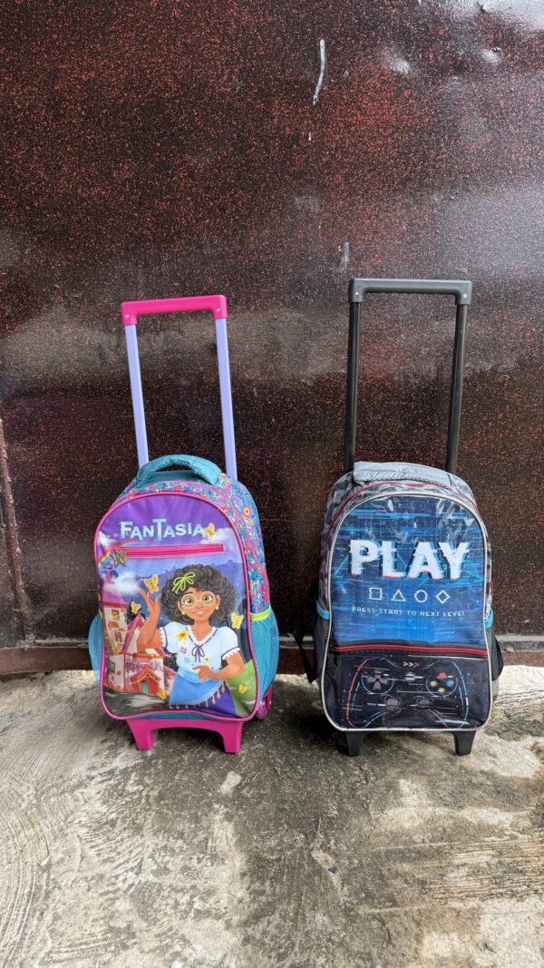 #PREMIUM SINGLE TROLLEYSCHOOL BAG ( 16 inches )