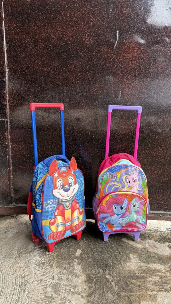 #PREMIUM SINGLE TROLLEYSCHOOL BAG ( 16 inches )