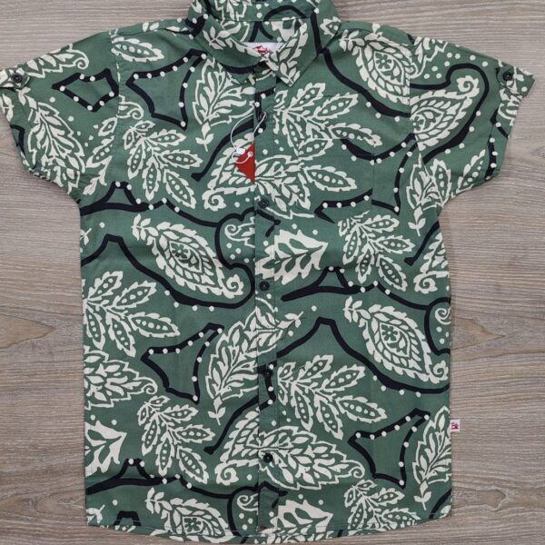 COTTON SHIRTS age 6 - 16 
( 6 pcs )