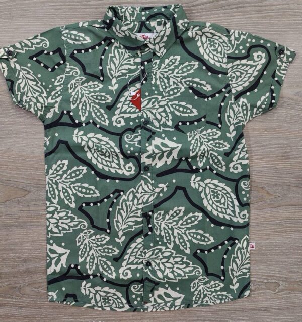 COTTON SHIRTS age 6 - 16 
( 6 pcs )