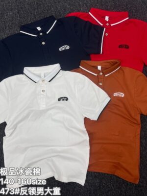 BOYS COLLAR POLO 473 ( 5 PCS )