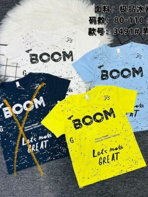 BOOM TEES #3491 ( 4 pcs )