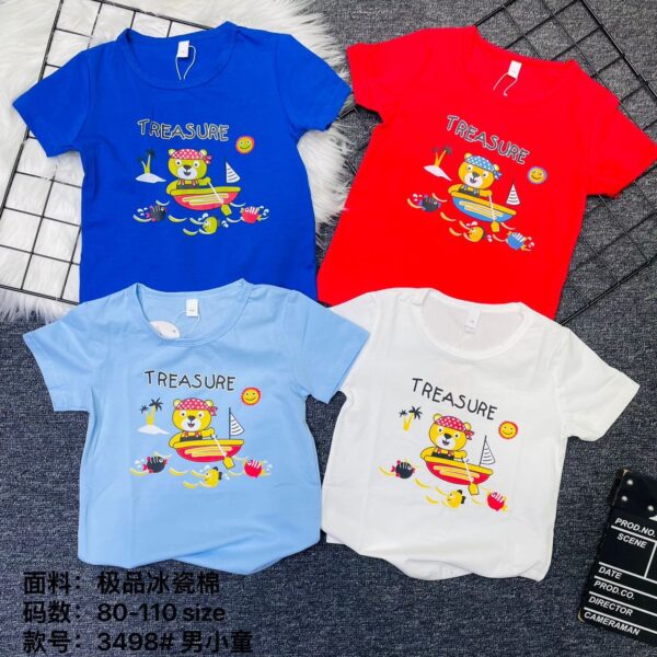 TREASURE KIDS TEES 3498 ( 4 pcs )