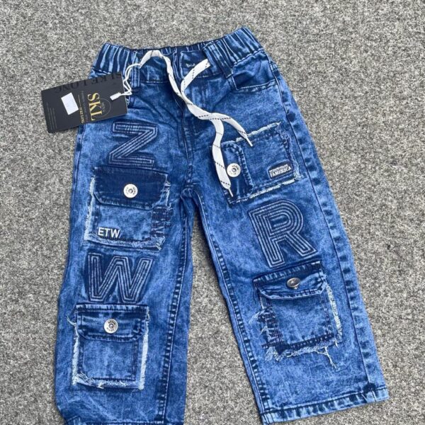 KIDDIES CARGO JEAN JH671# ( 5 pcs )