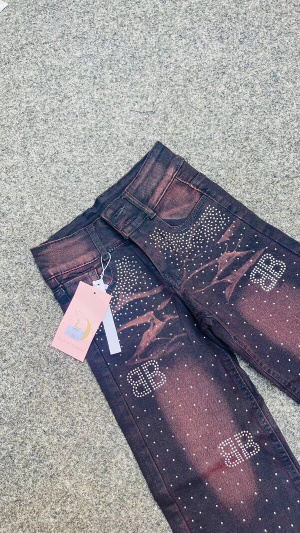 BB STONED BAGGY JEAN 3501 ( 5 pcs )