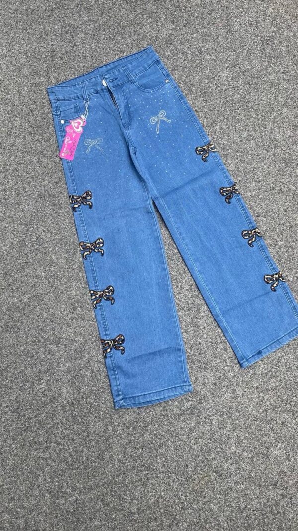 GIRLS BAGGY JEAN 087 ( 6 pcs )