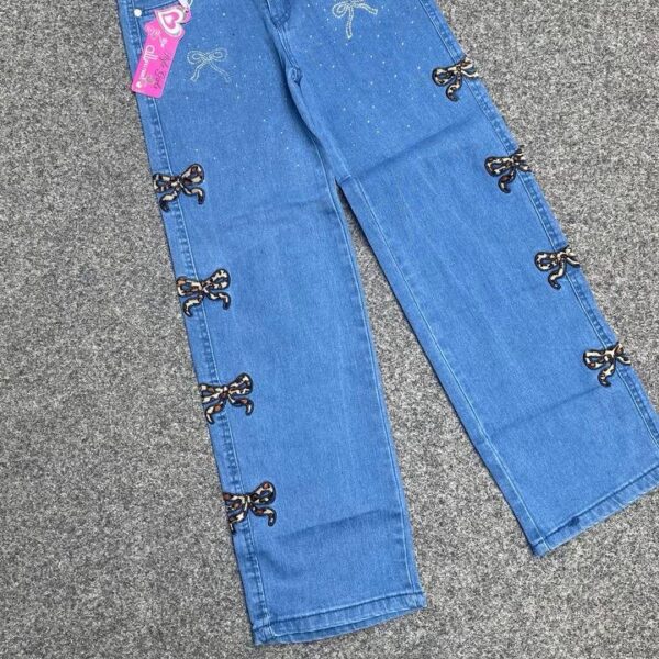 GIRLS BAGGY JEAN 087 ( 6 pcs )