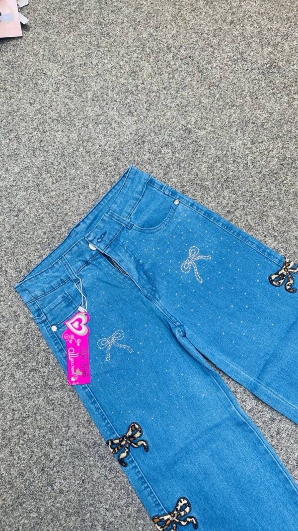 GIRLS BAGGY JEAN 087 ( 6 pcs )