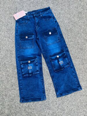 KIDDIES CARGO JEAN A1001 ( 6 PCS )