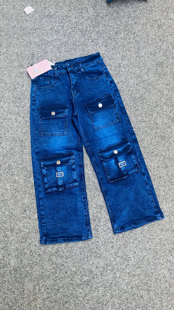 KIDDIES CARGO JEAN A1001 ( 6 PCS )