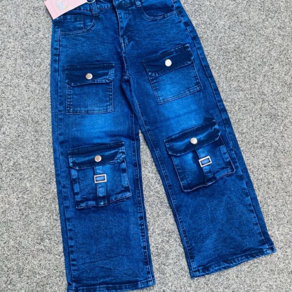 KIDDIES CARGO JEAN A1001 ( 6 PCS )