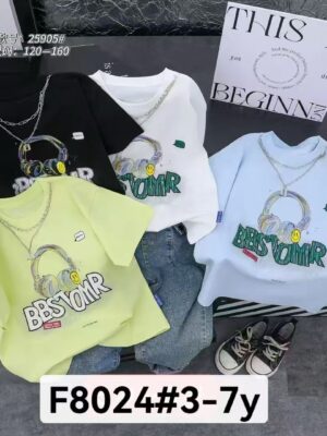 KIDDIES TEES F8024 ( 5 PCS )
