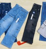 MAY ROYAL BAGGY JEANS ( 6 PCS ) BLACK