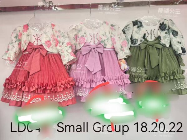 BABY GIRLS GOWN LD04 ( 3 PCS )