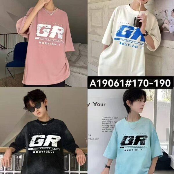 GR BIG BOYS TEE A19061 ( 5 PCS )
