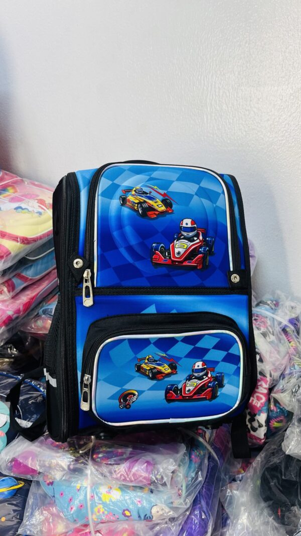 #BOX SCHOOL BAG ( 14 inches )