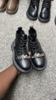 #BLACK KIDDIES SCHOOL BOOTS