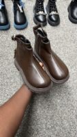 #BLACK KIDDIES SCHOOL BOOTS