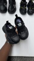 #BLACK KIDDIES SCHOOL SNEAKERS