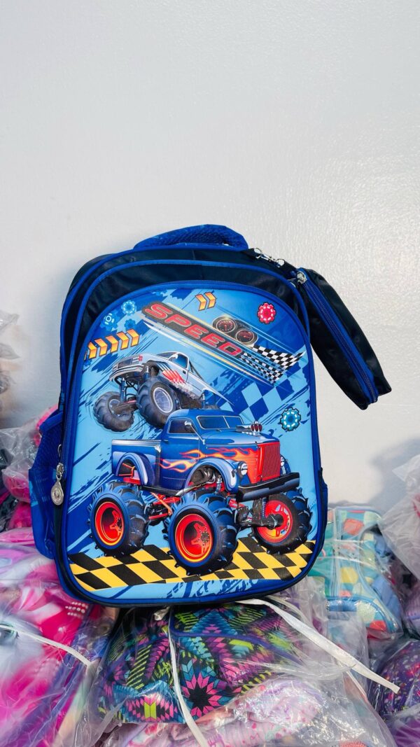#2 in 1 SCHOOL BAG ( 16 inches)